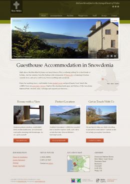 Screenshot of Bryn Melyn website